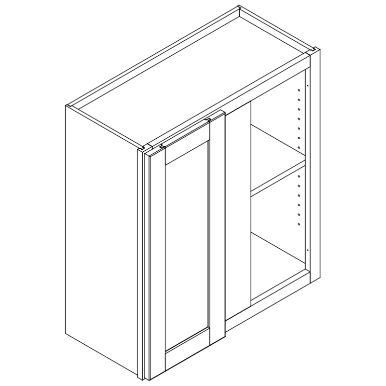 Blind Corner Wall 1 Shelf