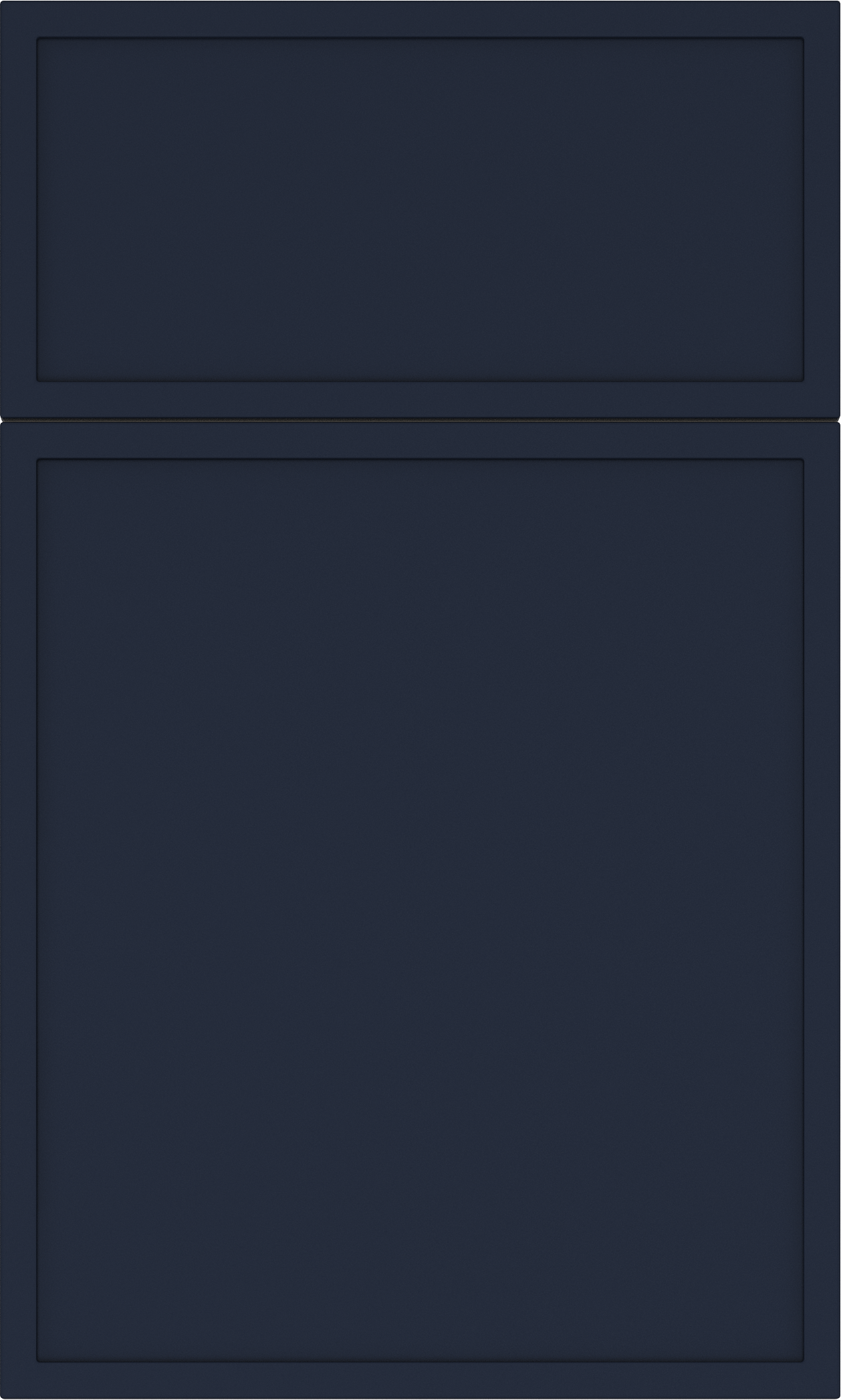 Navy Blue Slim Shaker Front